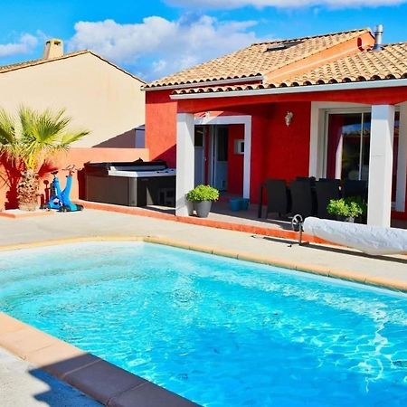 Villa Elegante A Carcassonne Avec Jardin Et Jacuzzi 外观 照片