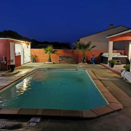 Villa Elegante A Carcassonne Avec Jardin Et Jacuzzi 外观 照片